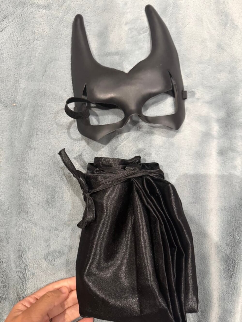 Batman Costume Mask and Hood Set Adult Halloween Superhero